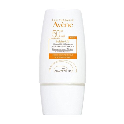 Avene Solaire UV 50 Mineral Multi-Defense Sunscreen Fluid